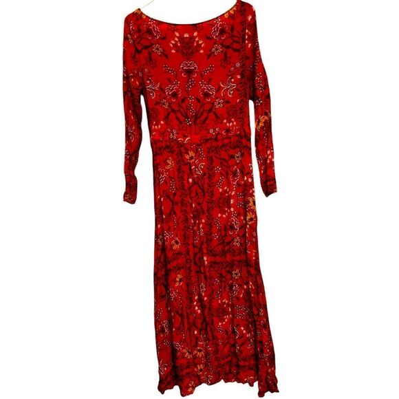 Anthropologie LAIA maxi dress laurel with pockets size small - Picture 4 of 10